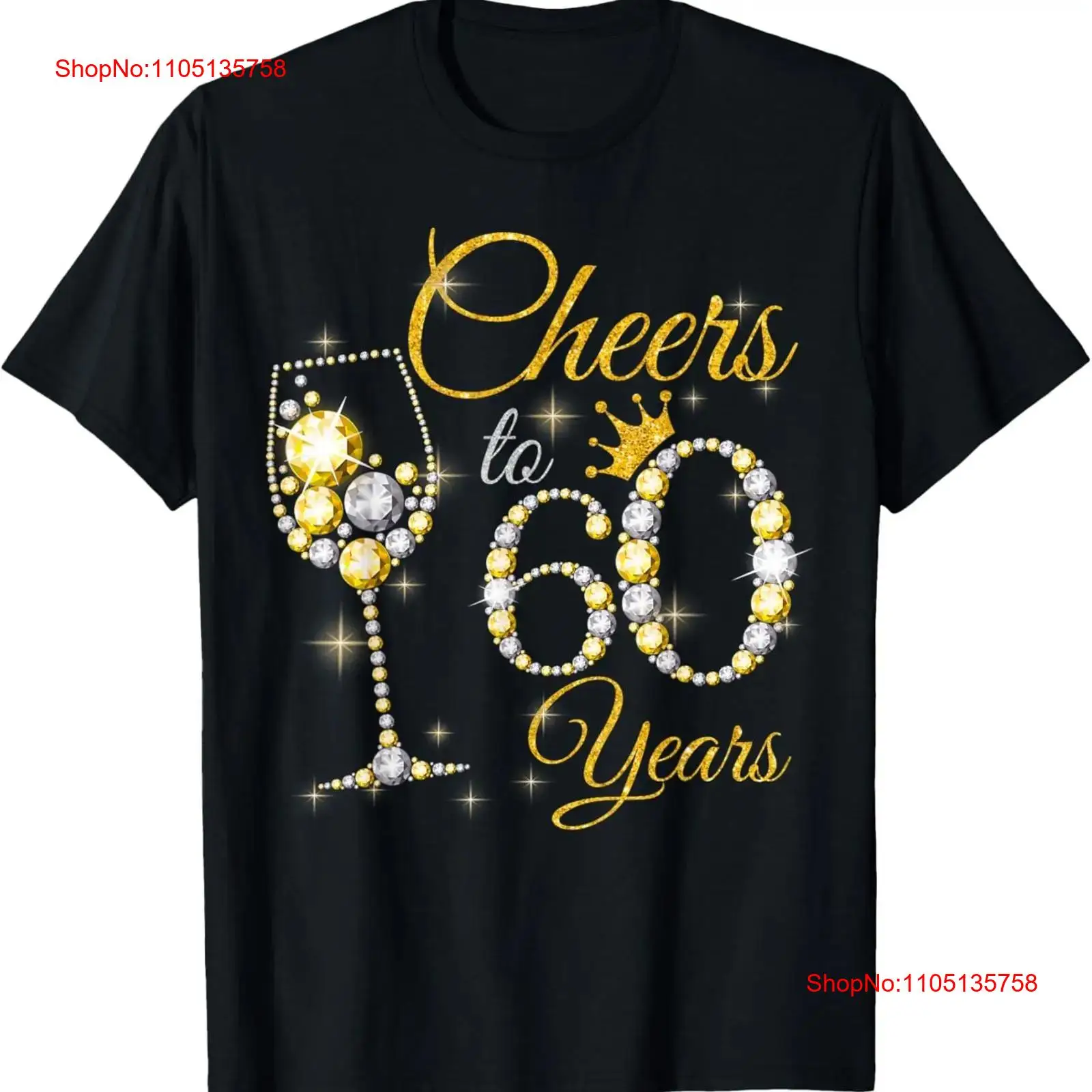Damen-T-Shirt „Cheers To 60 Ye – Men'S Fashion For 60 Year Old Bewertung und Preis