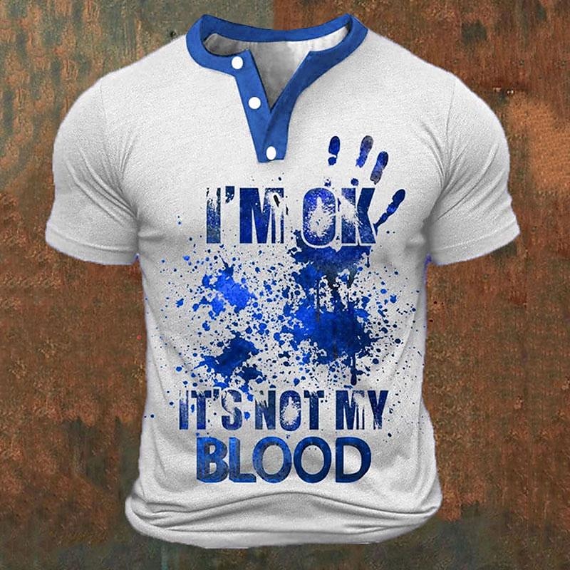 Lustige 3D-Buchstaben-Print He – Men'S Fashion Clothing Bewertung und Preis