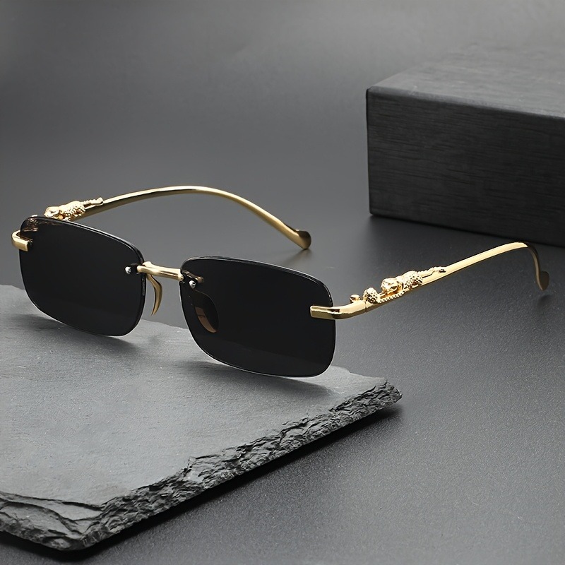 Modische Randlose Metall-Sonne – Men'S Fashion Glasses Bewertung und Preis