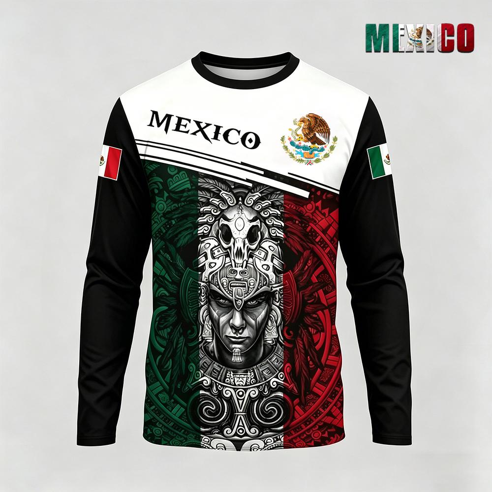 Mexiko-Themen Bedrucktes Langa – Mens Fashion Mexico Bewertung und Preis