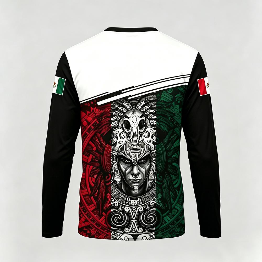 Mexiko-Themen Bedrucktes Langa – Mens Fashion Mexico Bewertung und Preis