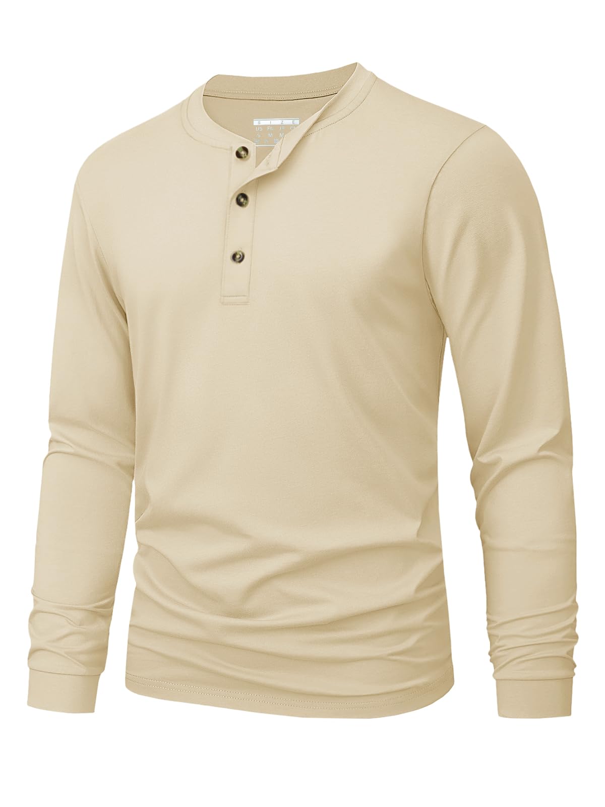 Herren-Henley-T-Shirt, schlich – Men'S Fashion Clothing Bewertung und Preis