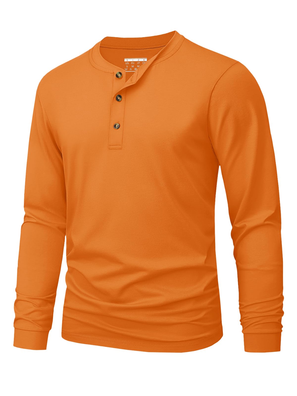 Herren-Henley-T-Shirt, schlich – Men'S Fashion Clothing Bewertung und Preis